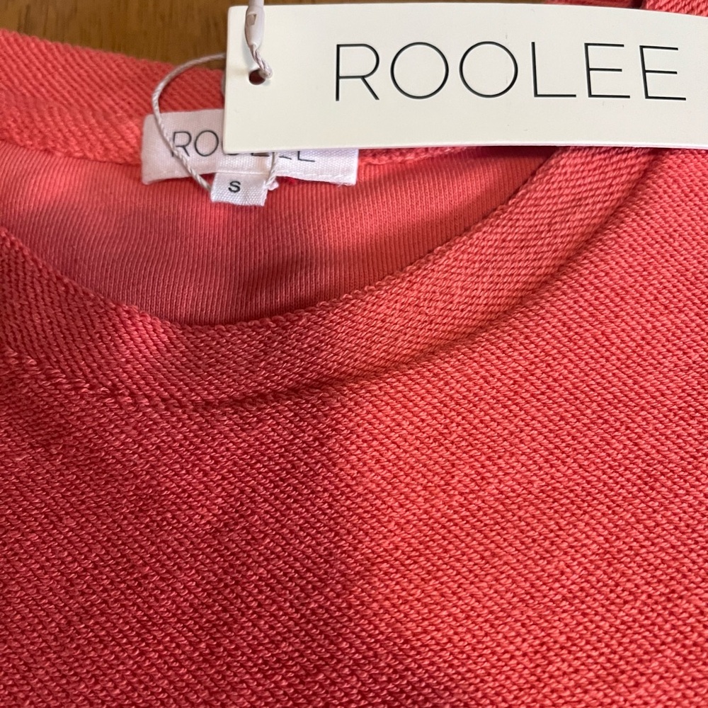 Roolee Women’s Orange Pull On Sweater Size Small - Picture 10 of 12